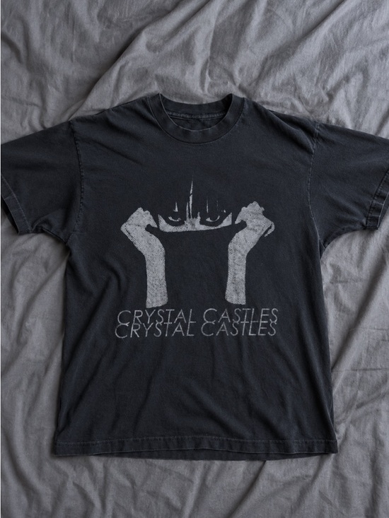 Comfort Colors Other - Crystal Castles Band Graphite Color T-Shirt